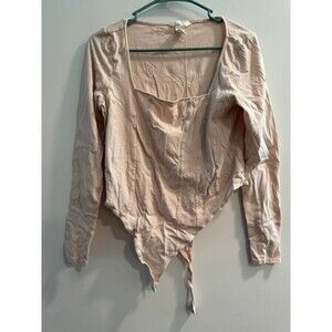Women’s H&M Thong Bodysuit-Size Large